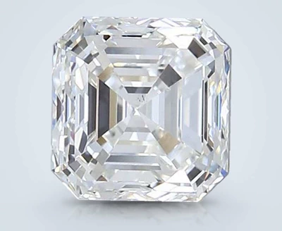 1.70ct G VS2 Rare Carat Ideal Cut Asscher Diamond