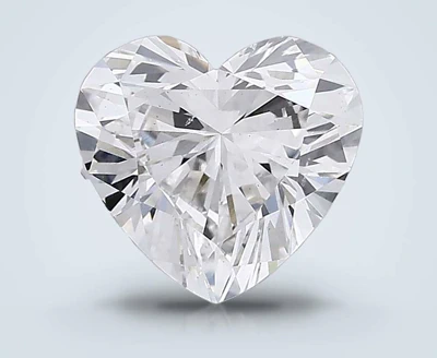 1.79ct F VS2 Rare Carat Ideal Cut Heart Lab Grown Diamond