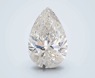 5.07ct F VVS2 Rare Carat Ideal Cut Pear Lab Grown Diamond
