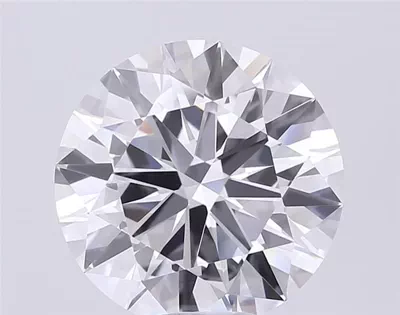 7.04ct D VVS2 Excellent Cut Round Lab Grown Diamond