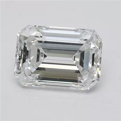 2.42ct D VS1 Excellent Cut Emerald Diamond