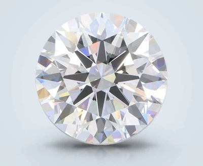 3.45ct E VVS1 Rare Carat Ideal Cut Round Lab Grown Diamond