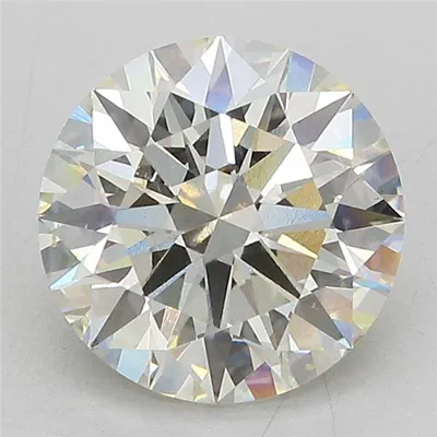 3.11ct J VS2 Rare Carat Ideal Cut Round Lab Grown Diamond