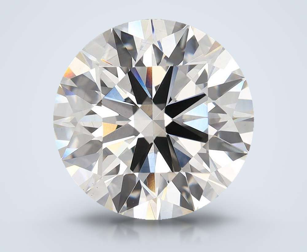 7.09ct G VS2 Rare Carat Ideal Cut Round Lab Grown Diamond