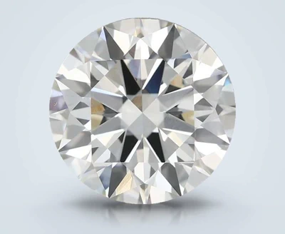 2.72ct H VVS2 Rare Carat Ideal Cut Round Lab Grown Diamond