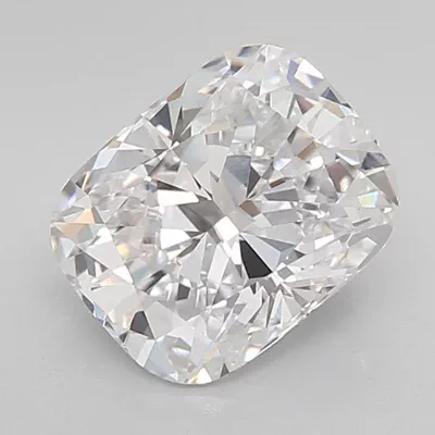 2.51ct D VS1 Rare Carat Ideal Cut Cushion Lab Grown Diamond