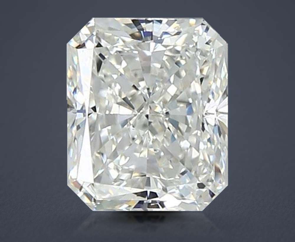 1.57ct J VS2 Very Good Cut Radiant Diamond