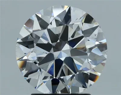 2.70ct D SI1 Rare Carat Ideal Cut Round Diamond