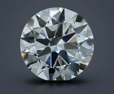 2.70ct D SI1 Rare Carat Ideal Cut Round Diamond