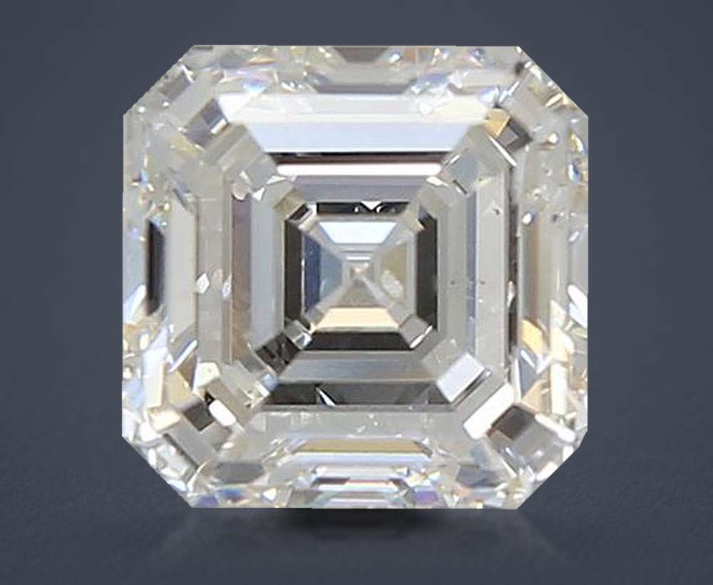 2.75ct E VS1 Rare Carat Ideal Cut Asscher Lab Grown Diamond
