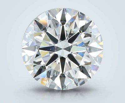 6.57ct H VS2 Rare Carat Ideal Cut Round Diamond