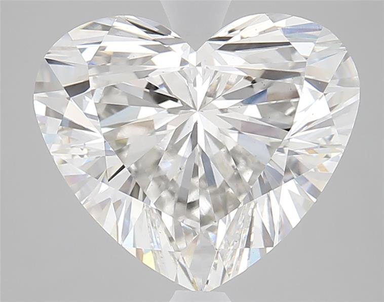 6.22ct G VS2 Very Good Cut Heart Lab Grown Diamond