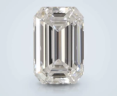 1.24ct D VS2 Excellent Cut Emerald Lab Grown Diamond