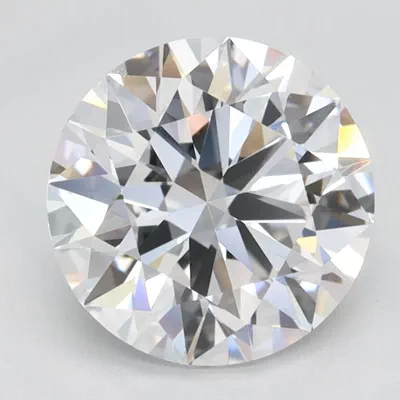 2.10ct D VVS1 Rare Carat Ideal Cut Round Lab Grown Diamond