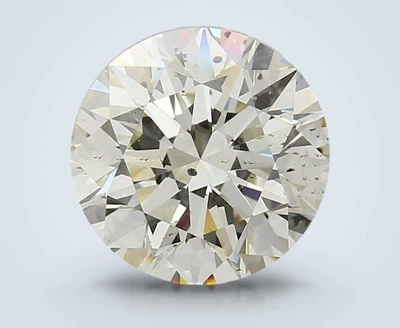 3.00ct J SI1 Rare Carat Ideal Cut Round Diamond