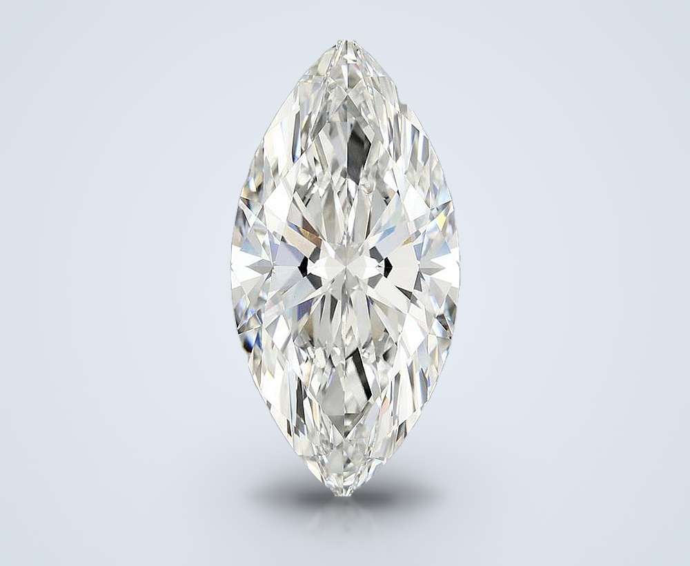 11.70ct F VVS2 Rare Carat Ideal Cut Marquise Lab Grown Diamond
