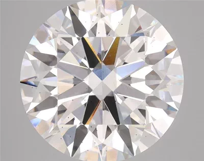 5.06ct E SI1 Rare Carat Ideal Cut Round Lab Grown Diamond