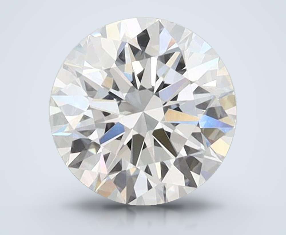 1.01ct D VVS2 Rare Carat Ideal Cut Round Lab Grown Diamond