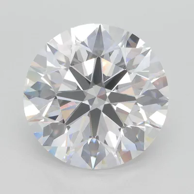 6.09ct G IF Rare Carat Ideal Cut Round Lab Grown Diamond