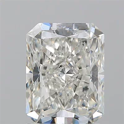 2.01ct J SI2 Rare Carat Ideal Cut Radiant Diamond