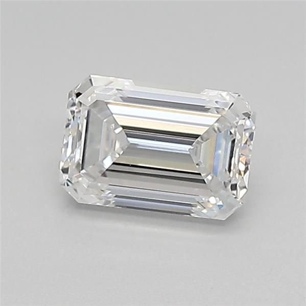 0.77ct D VVS1 Excellent Cut Emerald Lab Grown Diamond