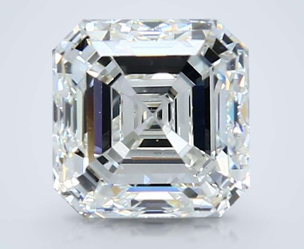 2.01ct I VS1 Very Good Cut Asscher Diamond