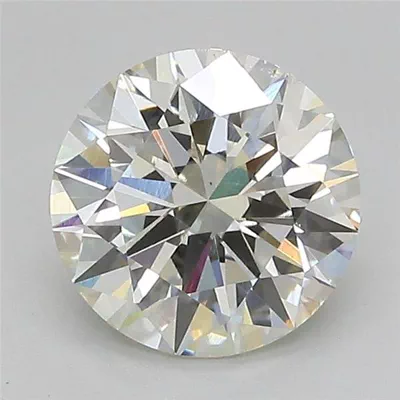 2.01ct J VS2 Excellent Cut Round Lab Grown Diamond