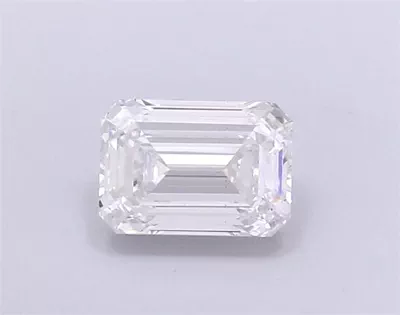1.70ct E VS2 Rare Carat Ideal Cut Emerald Lab Grown Diamond