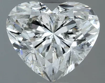 1.55ct H SI2 Rare Carat Ideal Cut Heart Diamond