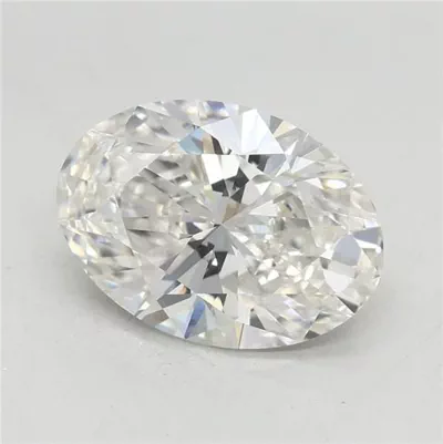 2.55ct F VVS2 Rare Carat Ideal Cut Oval Lab Grown Diamond