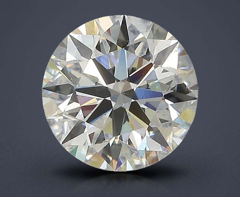 2.34ct J VS1 Rare Carat Ideal Cut Round Lab Grown Diamond
