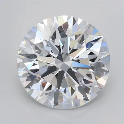 2.41ct D VVS1 Excellent Cut Round Lab Grown Diamond