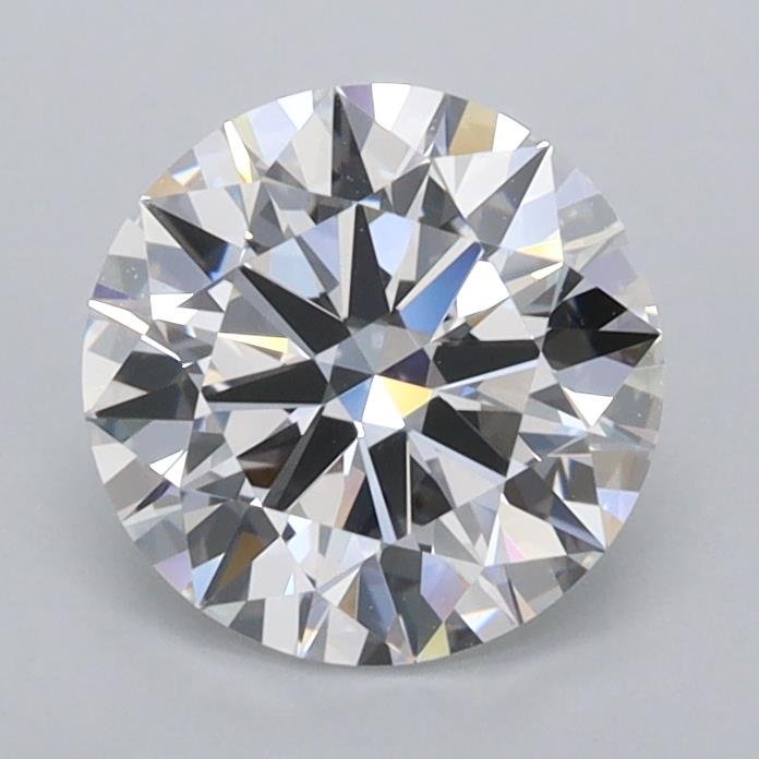1.37ct D FL Rare Carat Ideal Cut Round Lab Grown Diamond