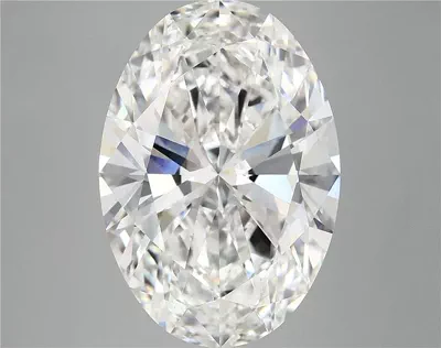 10.04ct F VVS2 Rare Carat Ideal Cut Oval Lab Grown Diamond