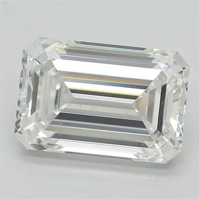 2.32ct E VS1 Rare Carat Ideal Cut Emerald Lab Grown Diamond