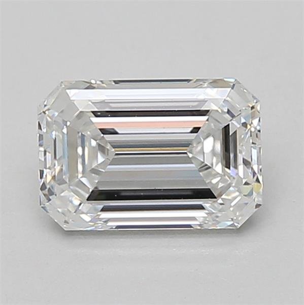 1.50ct D VS1 Rare Carat Ideal Cut Emerald Lab Grown Diamond