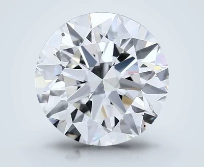 2.70ct J SI1 Rare Carat Ideal Cut Round Diamond