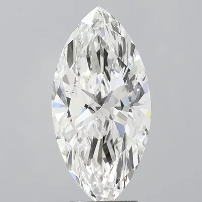 4.61ct G VS2 Rare Carat Ideal Cut Marquise Lab Grown Diamond