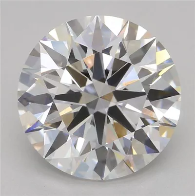 3.02ct E VS1 Excellent Cut Round Lab Grown Diamond