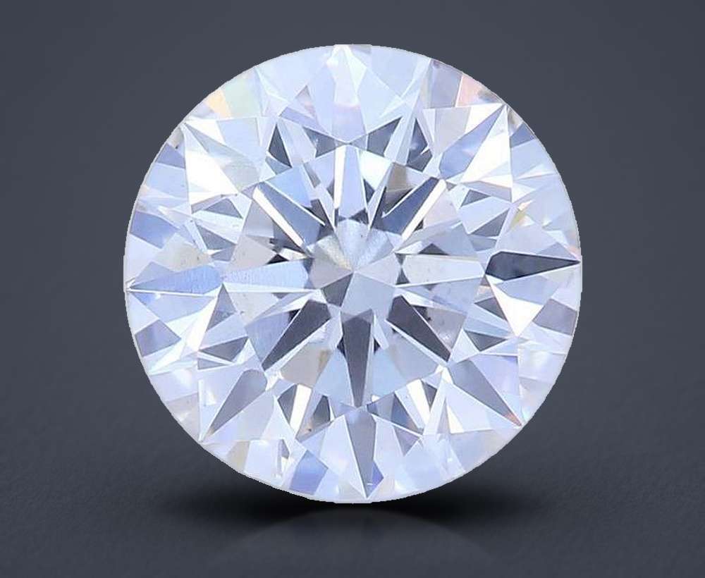 1.84ct H SI1 Rare Carat Ideal Cut Round Lab Grown Diamond