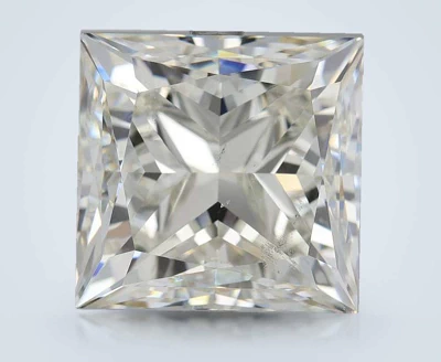 6.00ct K SI1 Very Good Cut Princess Diamond