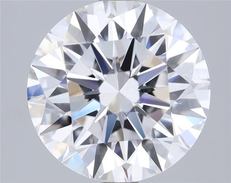 2.58ct D VS1 Rare Carat Ideal Cut Round Diamond