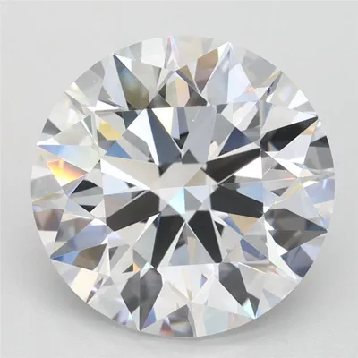 4.02ct D FL Rare Carat Ideal Cut Round Lab Grown Diamond