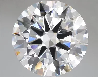 7.02ct D VVS2 Rare Carat Ideal Cut Round Lab Grown Diamond