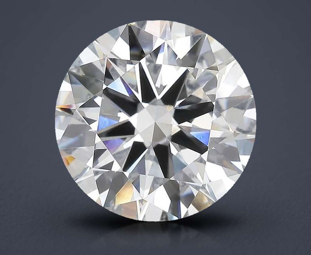 7.02ct D VVS2 Rare Carat Ideal Cut Round Lab Grown Diamond