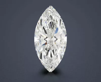 11.16ct F VVS2 Rare Carat Ideal Cut Marquise Lab Grown Diamond