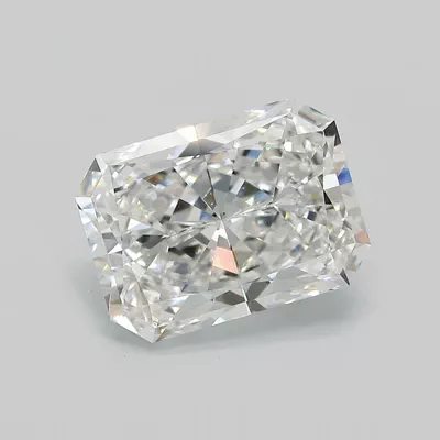 4.85ct F VS1 Rare Carat Ideal Cut Radiant Lab Grown Diamond
