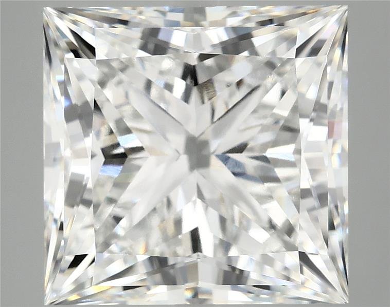 10.56ct F VVS2 Rare Carat Ideal Cut Princess Lab Grown Diamond