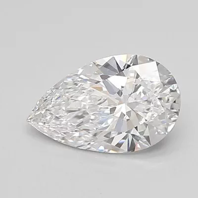 1.14ct D VVS1 Rare Carat Ideal Cut Pear Lab Grown Diamond
