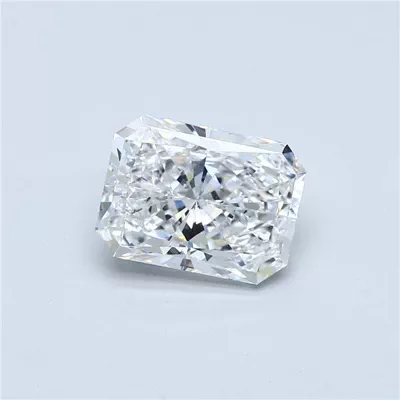 3.50ct E SI1 Rare Carat Ideal Cut Radiant Diamond